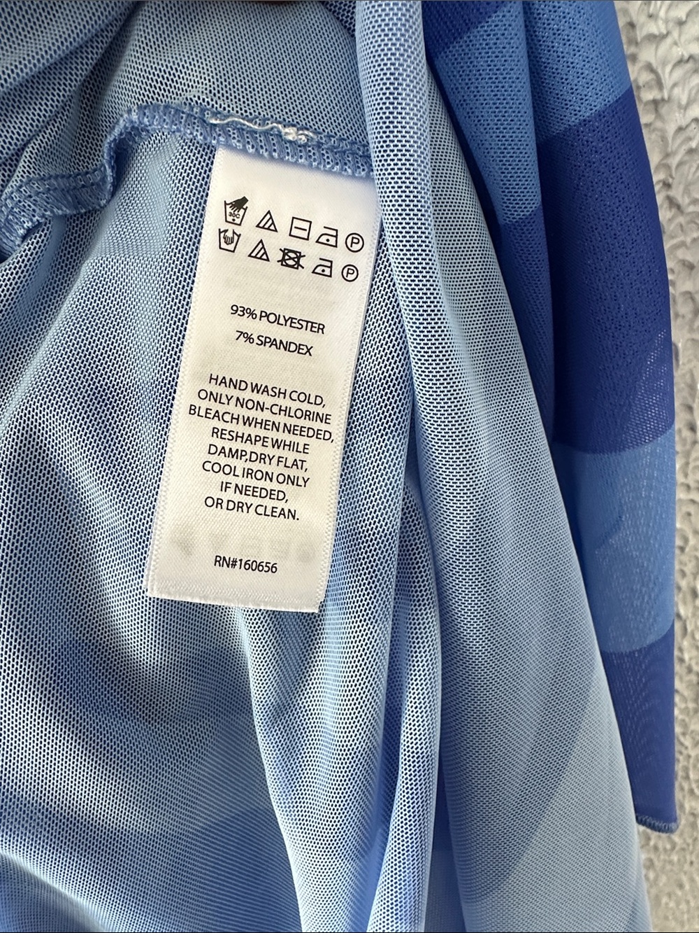 Caroline Constas Two-Tone Blue Long-Sleeve cover up Dress NWT - Picture 14 of 17